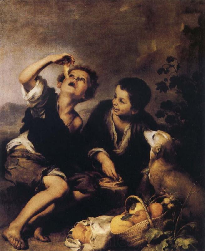 Bartolome Esteban Murillo The Pie Eater